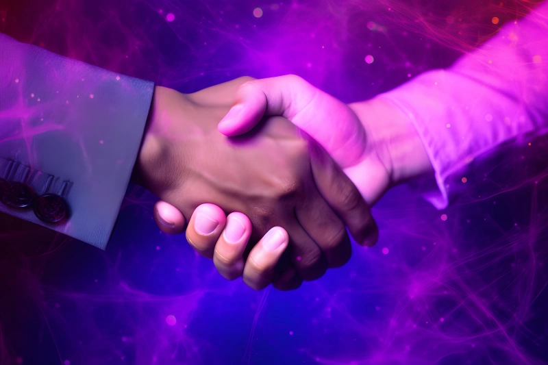 shaking hands
